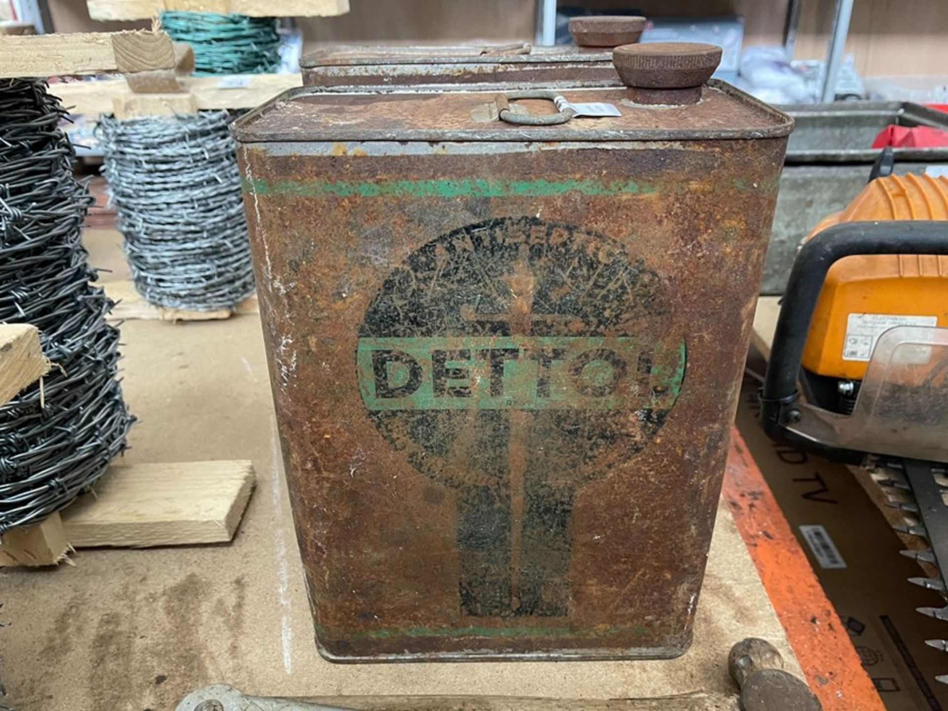 VINTAGE DETTOL CAN