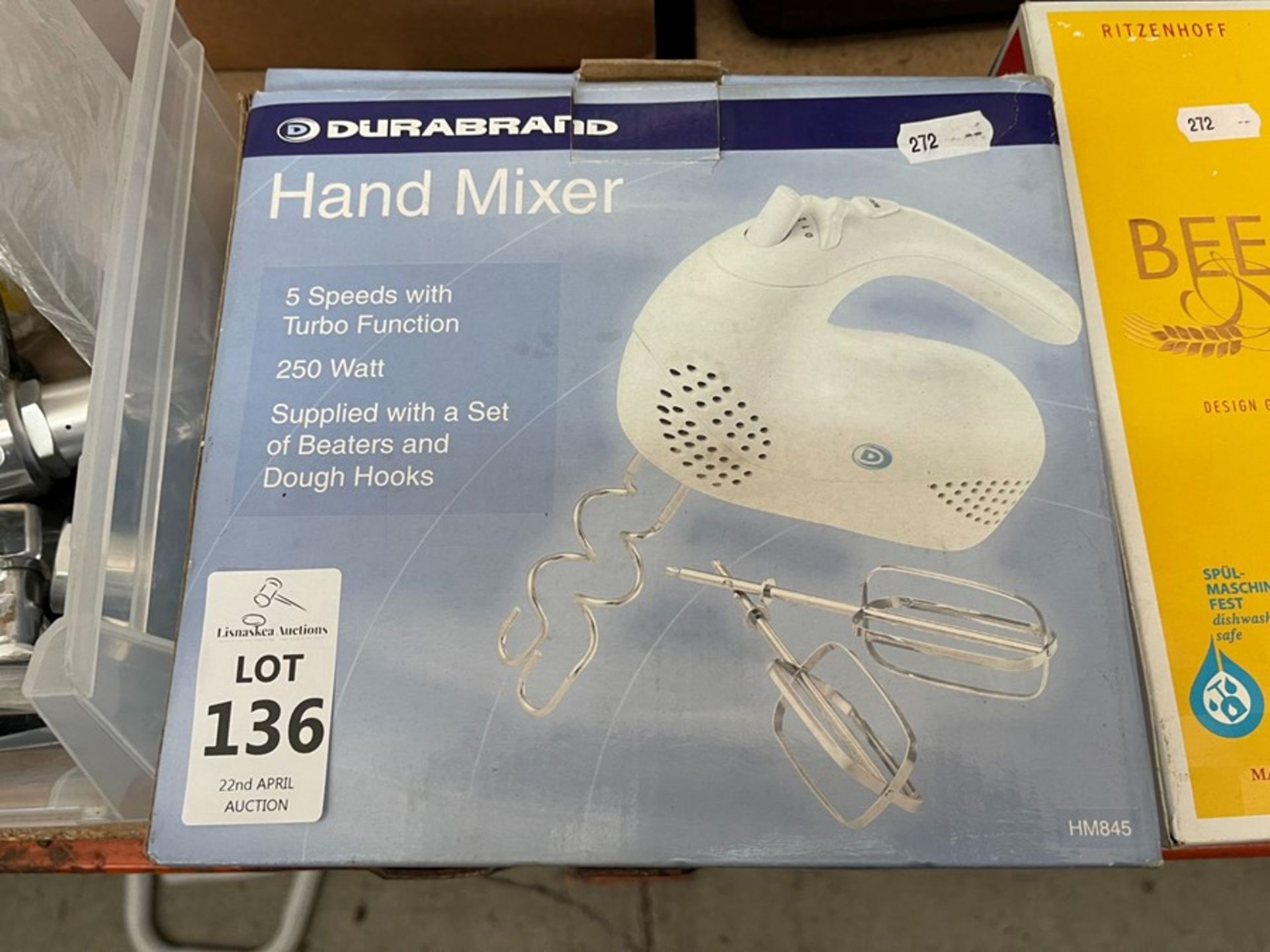 DURABRAND HAND MIXER