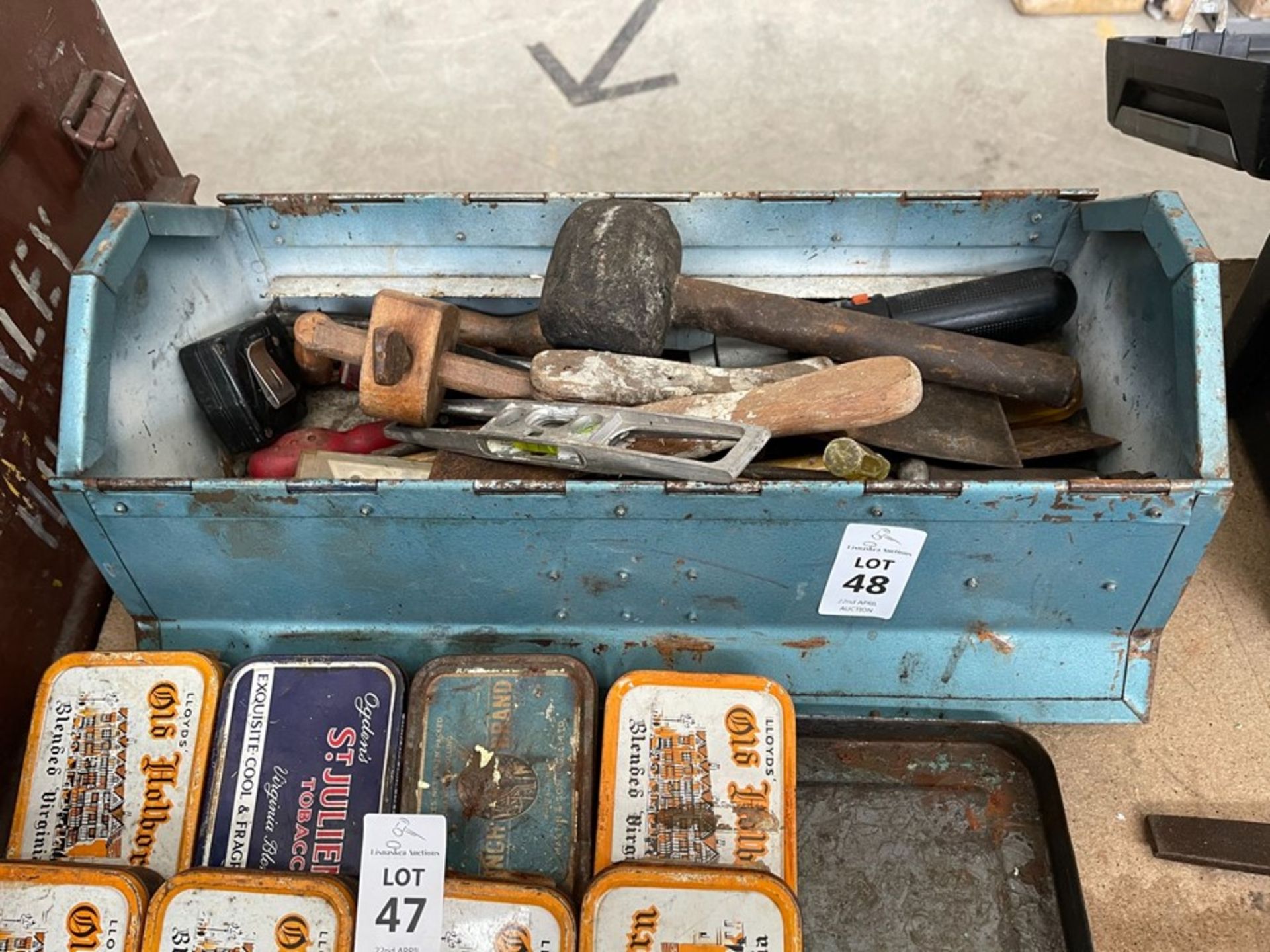 TOOLBOX WITH ASSORTED TOOLS