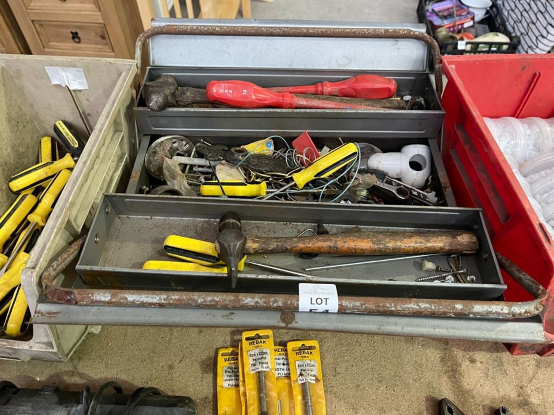 TOOL BOX OF TOOLS - Image 2 of 2