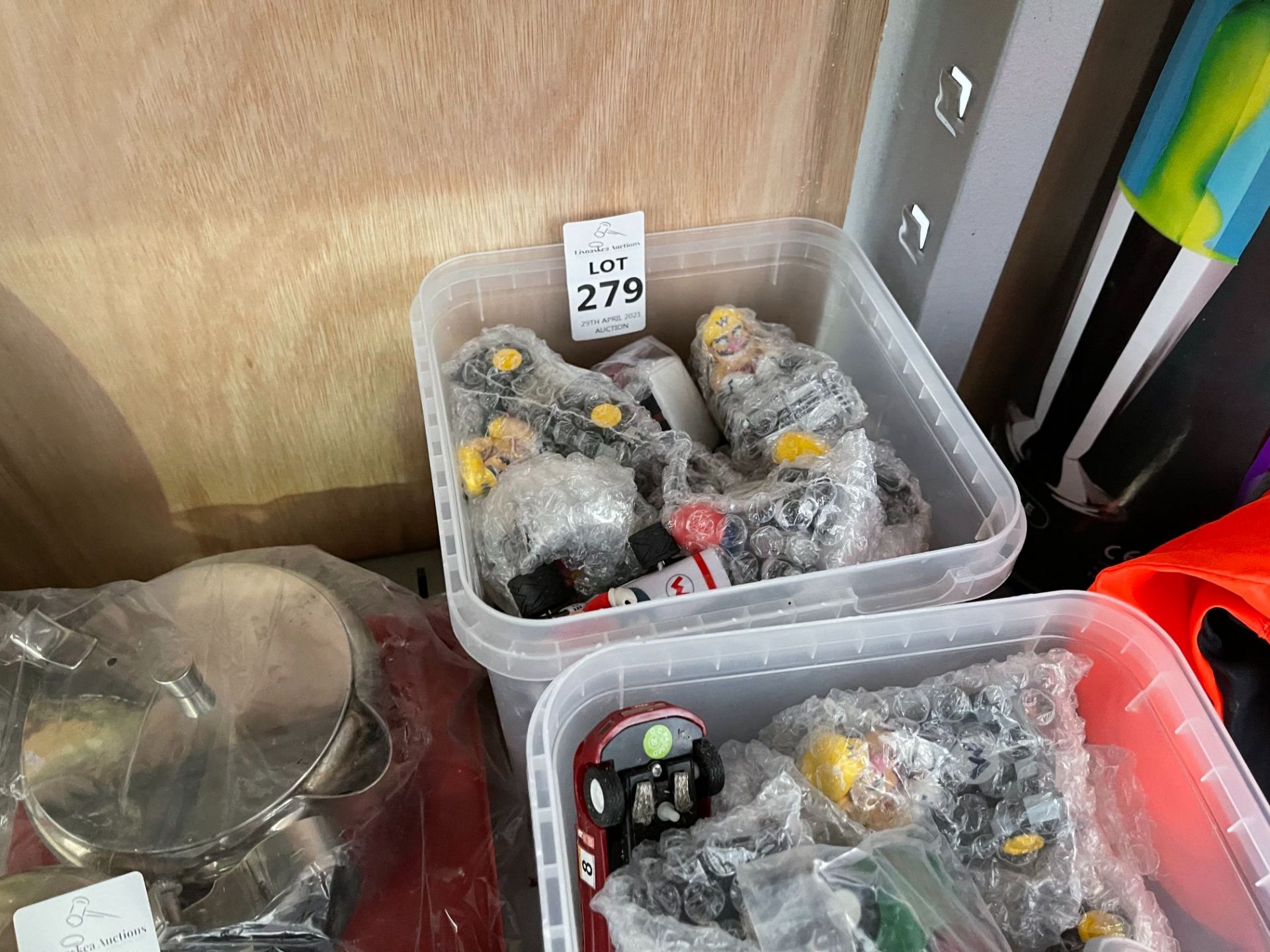 TUB OF ASSORTED NEW SCALEXTRAC CARS