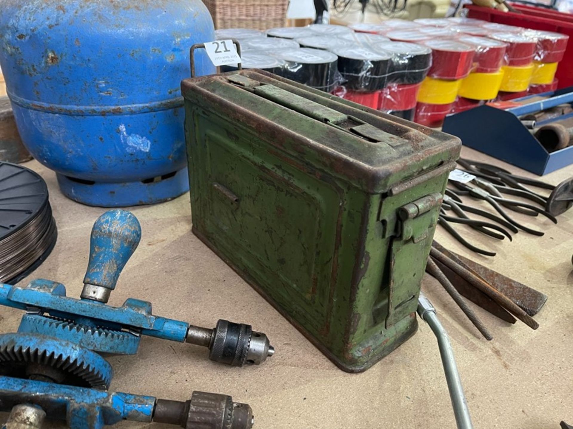 VINTAGE AMMUNITION BOX - Image 2 of 2