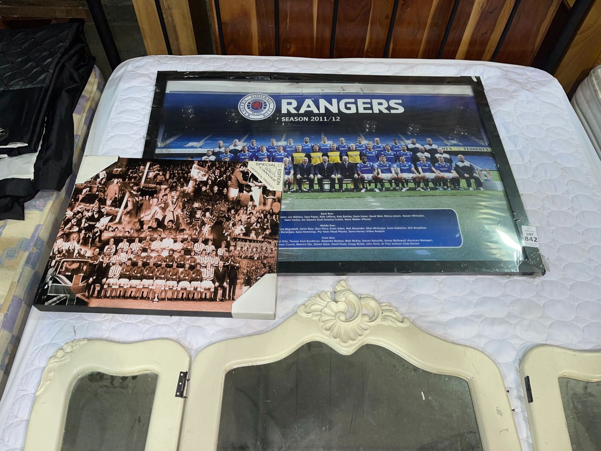 RANGERS FOOTBALL CLUB FRAMED PRINT