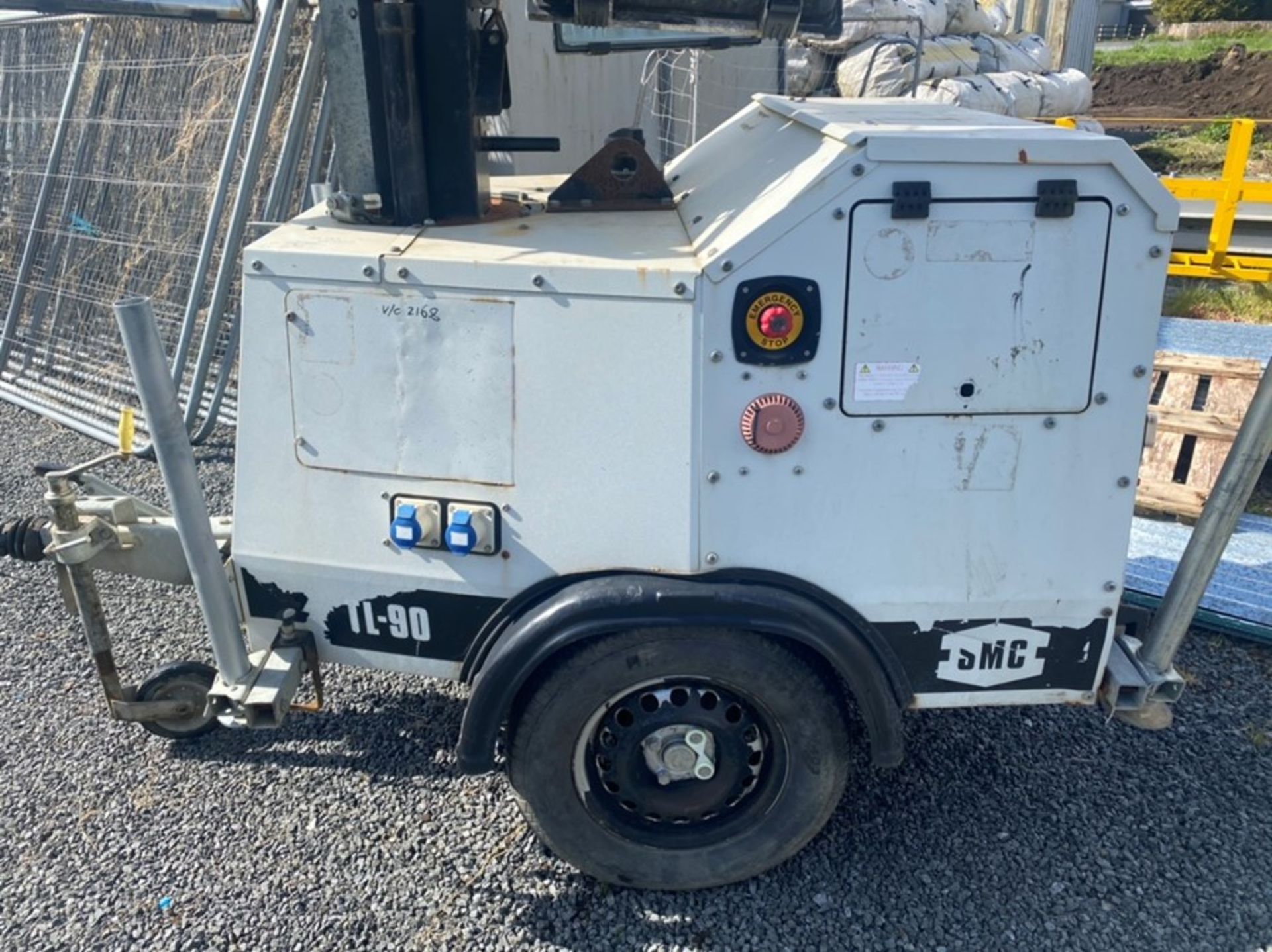 2012 SMC TL-90 LIGHT TOWER (FULLY WORKING) (PLUS VAT ON HAMMER BID) - Image 3 of 5