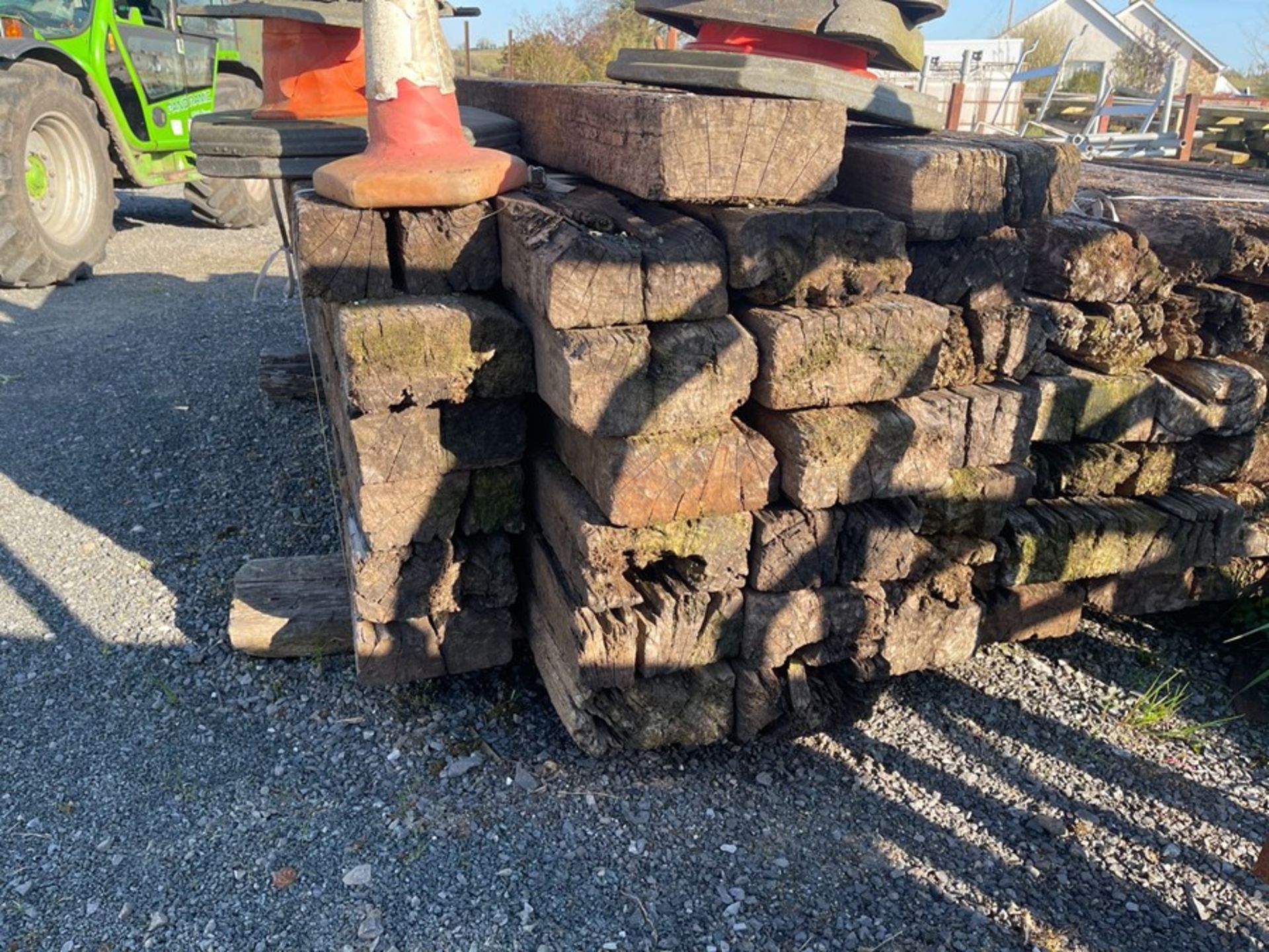 4X RAILWAY SLEEPERS