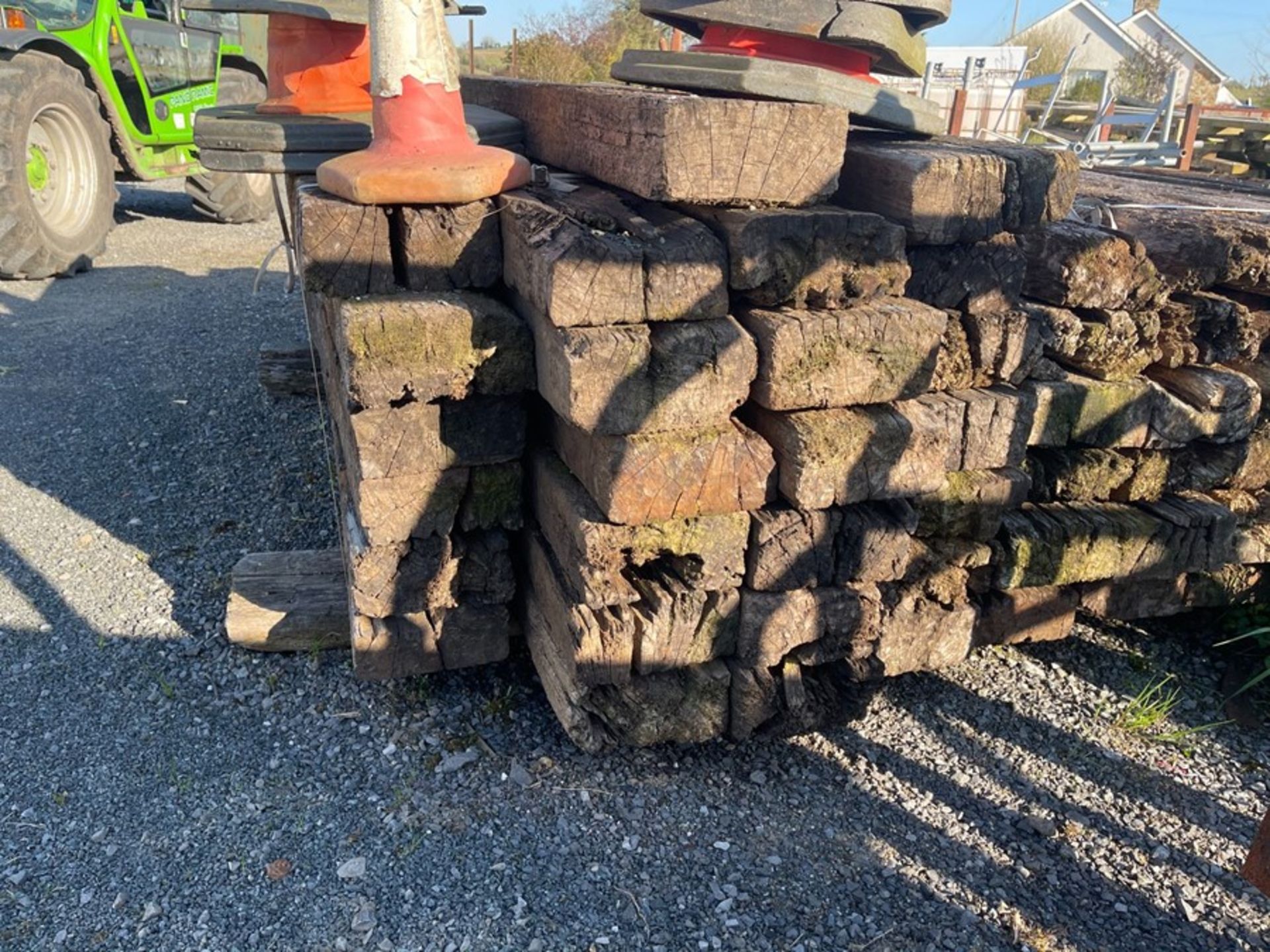 4X RAILWAY SLEEPERS