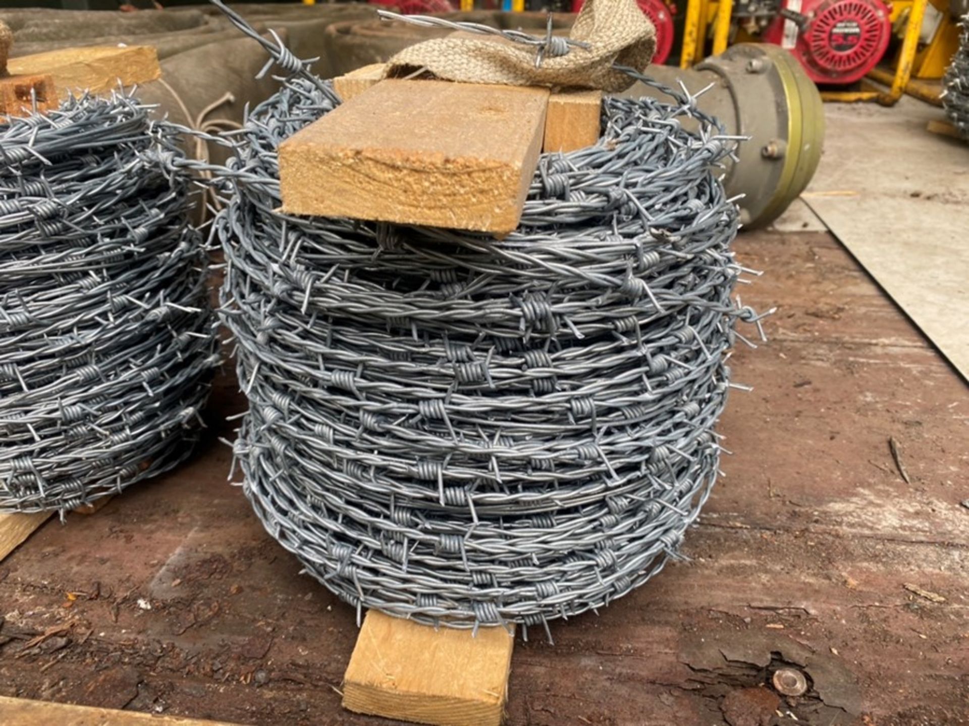 ROLL OF BARBED WIRE