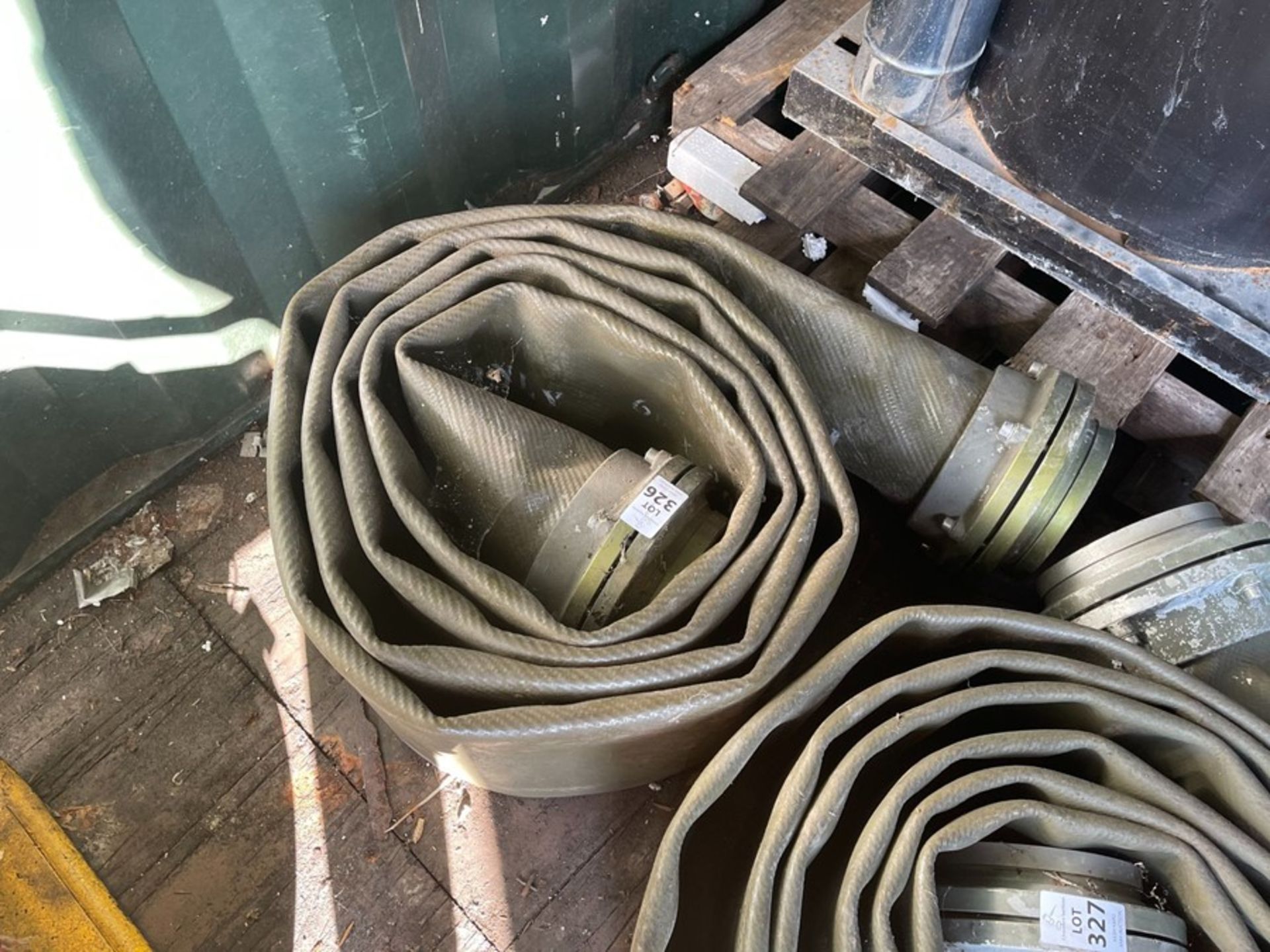 20FT ROLL OF 6” PIPE WITH FITTINGS