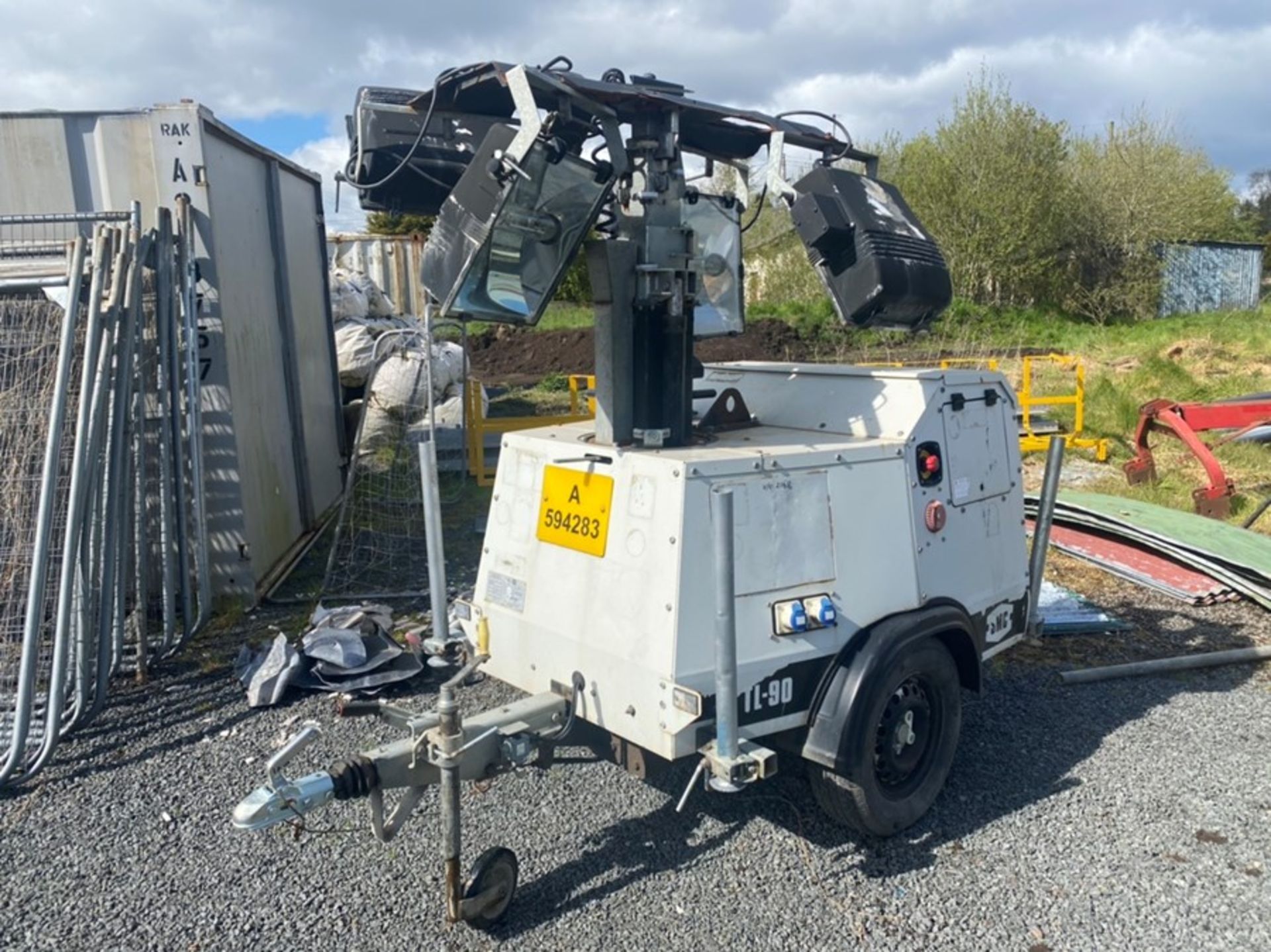 2012 SMC TL-90 LIGHT TOWER (FULLY WORKING) (PLUS VAT ON HAMMER BID)