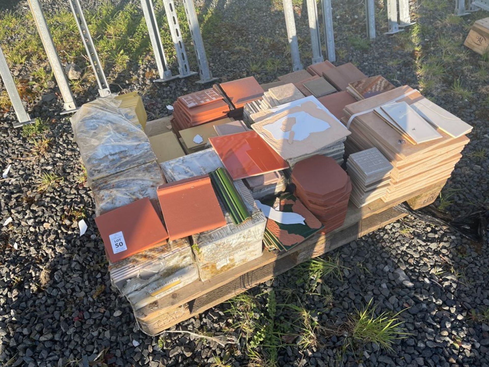 PALLET OF ASSORTED TILES