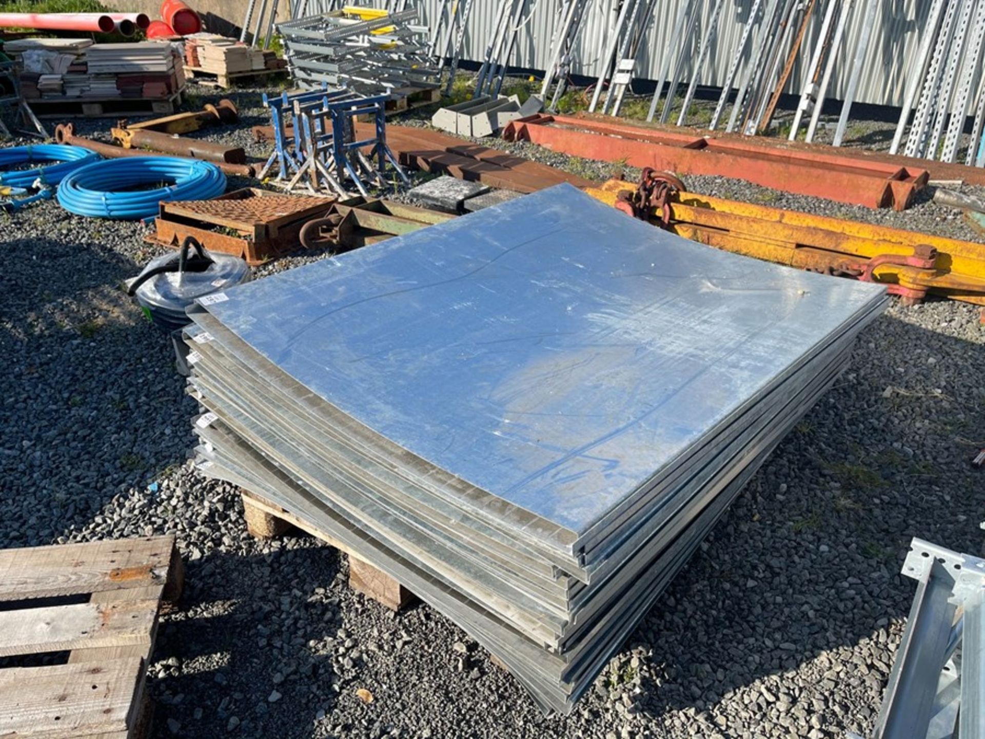 5X 54” X 42.5” ZINC SHEETS