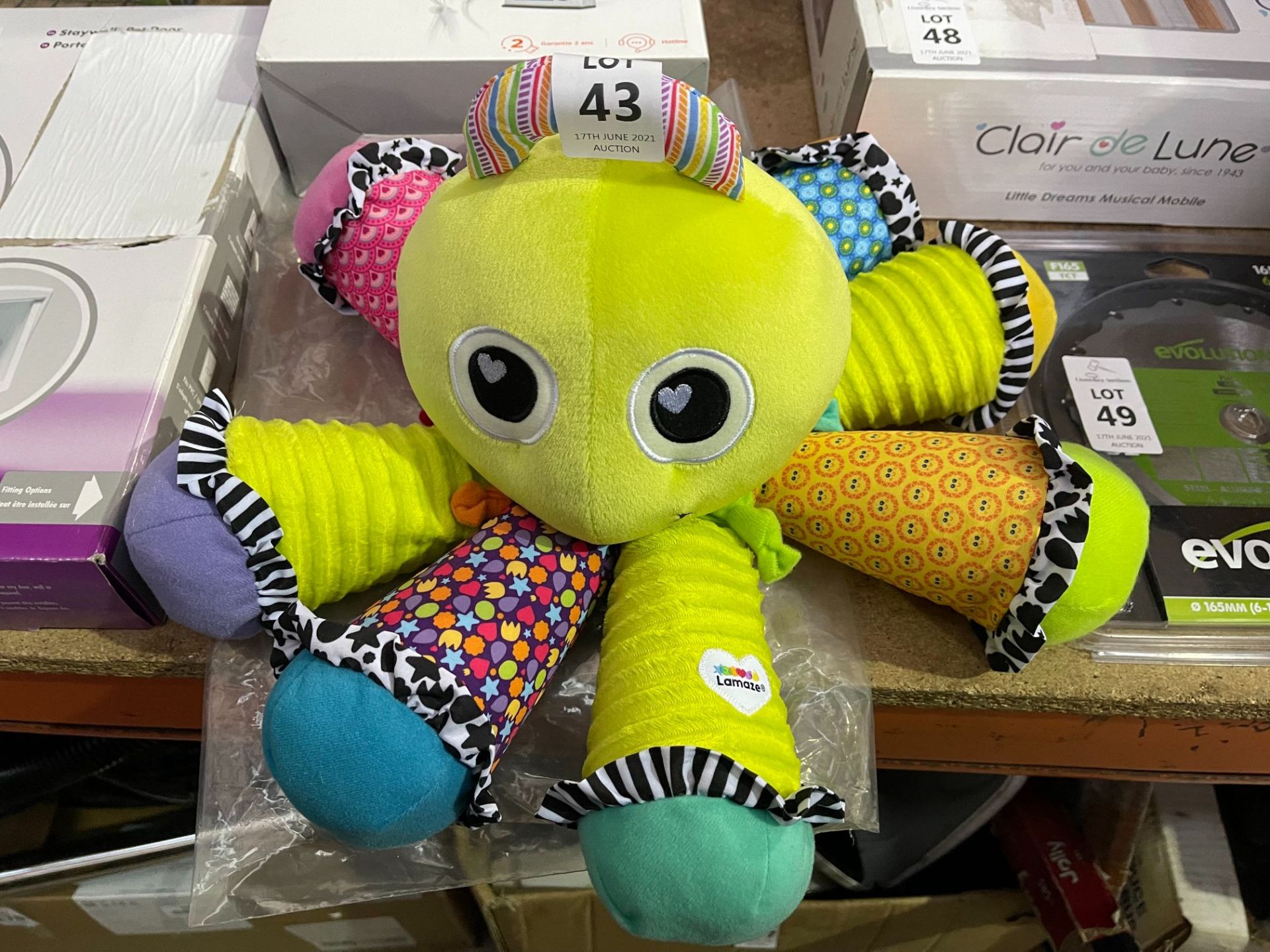 LAMAZE MUSICAL TENTACLES OCTOPUS