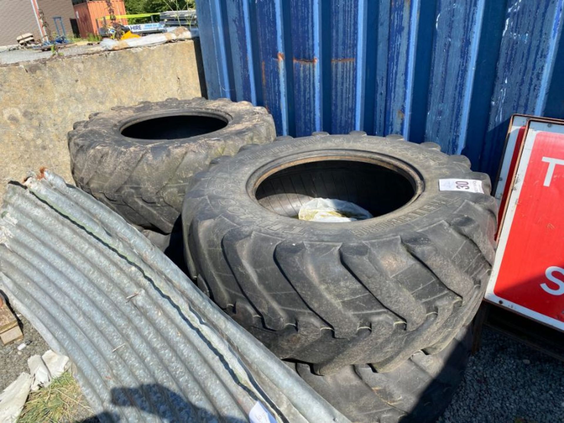 4X TRELLEBORG AGRO TUBELESS TH400 460/70R24 TYRES