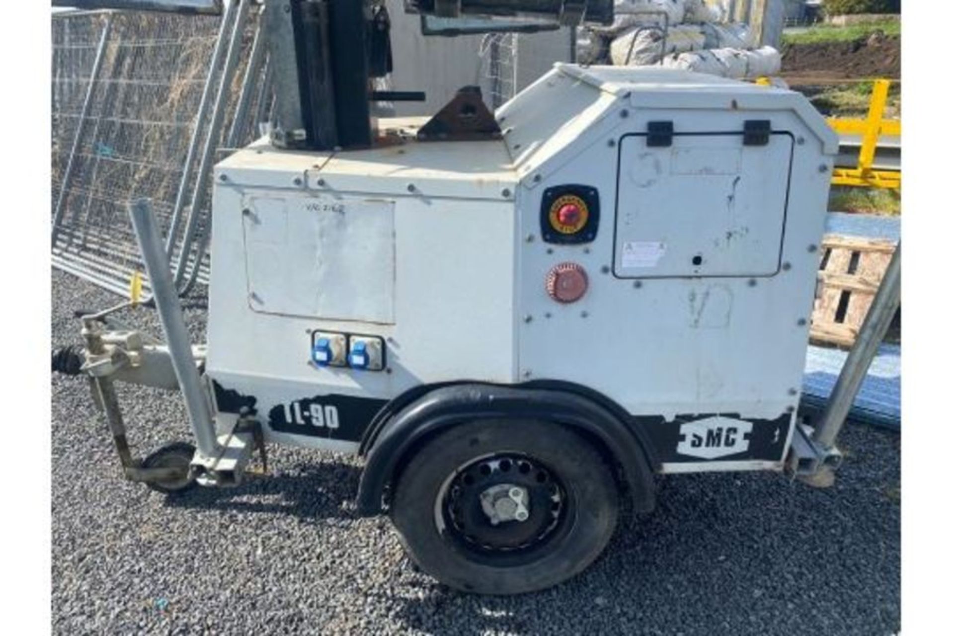 2012 SMC TL-90 LIGHT TOWER (FULLY WORKING) (HAMMER VAT ON THIS ITEM) - Image 4 of 6