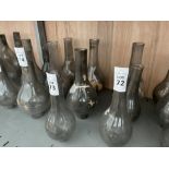 3X ASSORTED OIL LAMP CHIMNEYS