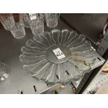 LARGE GLASS PLATTER