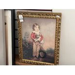 2X GILT FRAMED PICTURES