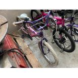 PINK/PURPLE GIRLS MOUNTAIN BIKE