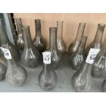 3X ASSORTED OIL LAMP CHIMNEYS