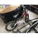 RED/BLACK CHILD'S BIKE