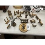 20X ASSORTED BRASS PIECES