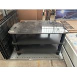 BLACK GLASS TV UNIT