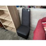 FAUX LEATHER HIGH BACK CHAIR (NO LEGS)