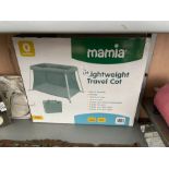 MAMIA LIGHTWEIGHT TRAVEL COT