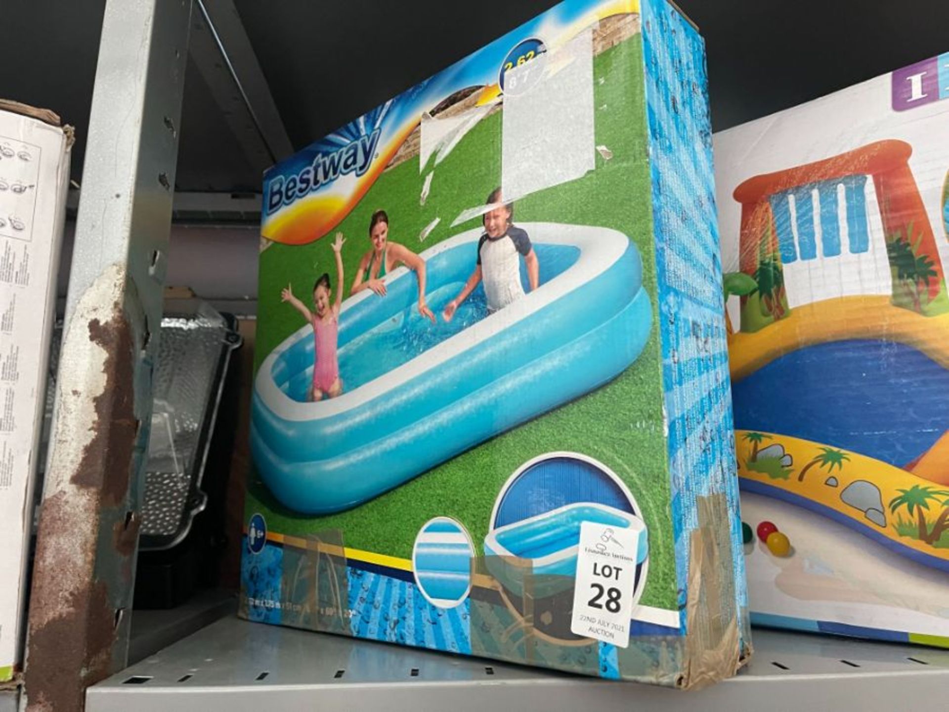 BESTWAY 2.62M PADDLING POOL