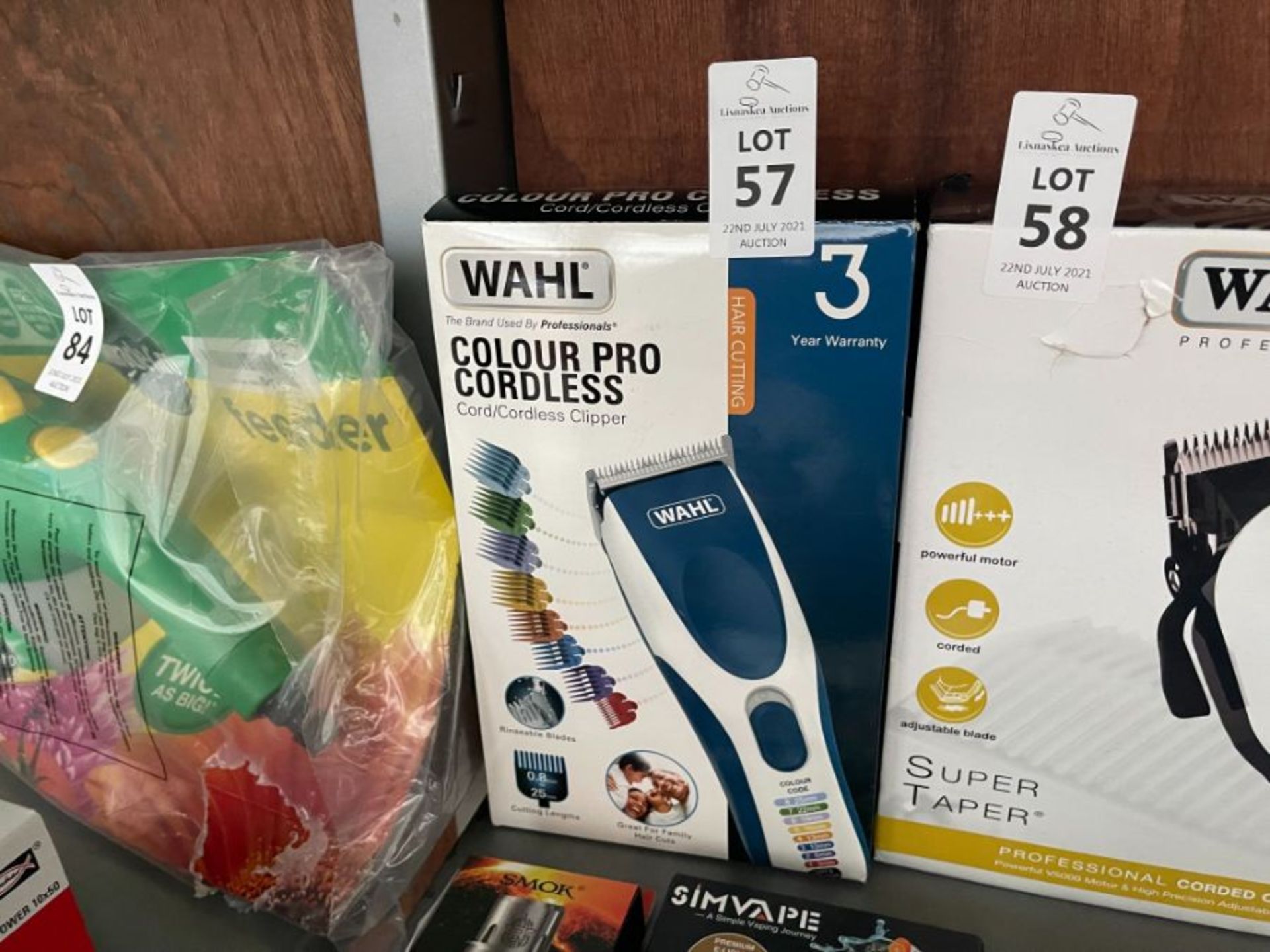 WAHL COLOUR PRO CORDLESS CLIPPER (WORKING)
