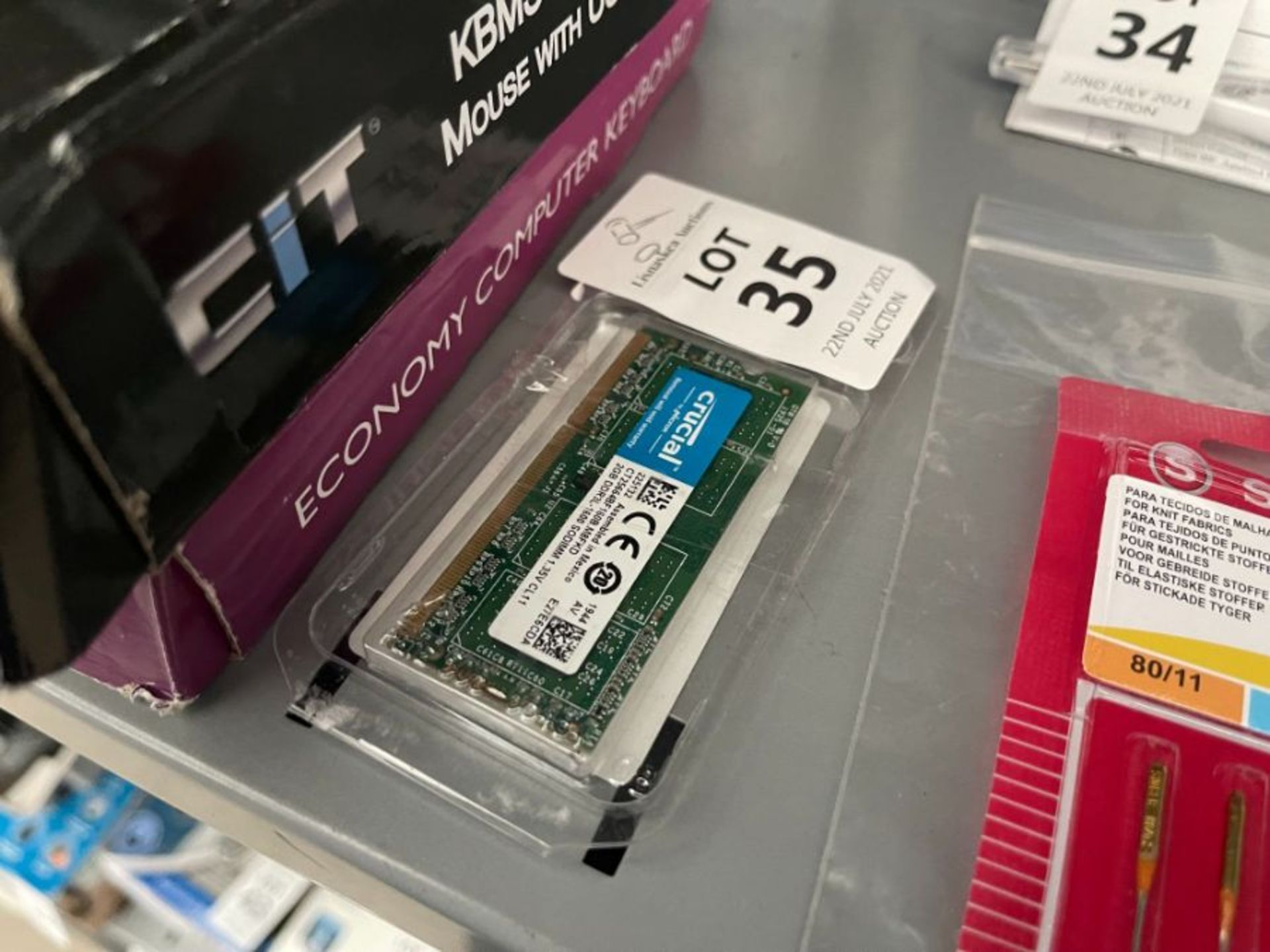 CRUCIAL 2GB RAM FOR NOTEBOOK