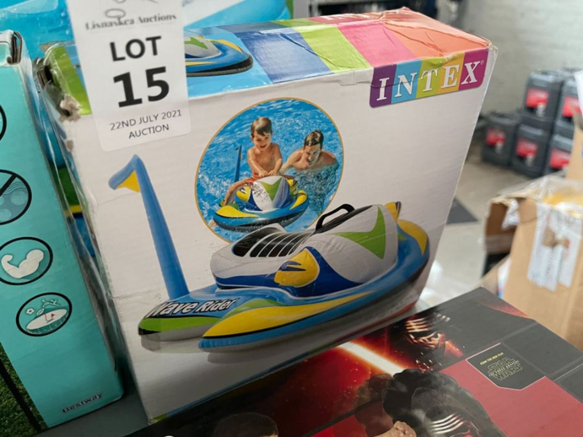 INTEX WAVE RIDER INFLATABLE JETSKI