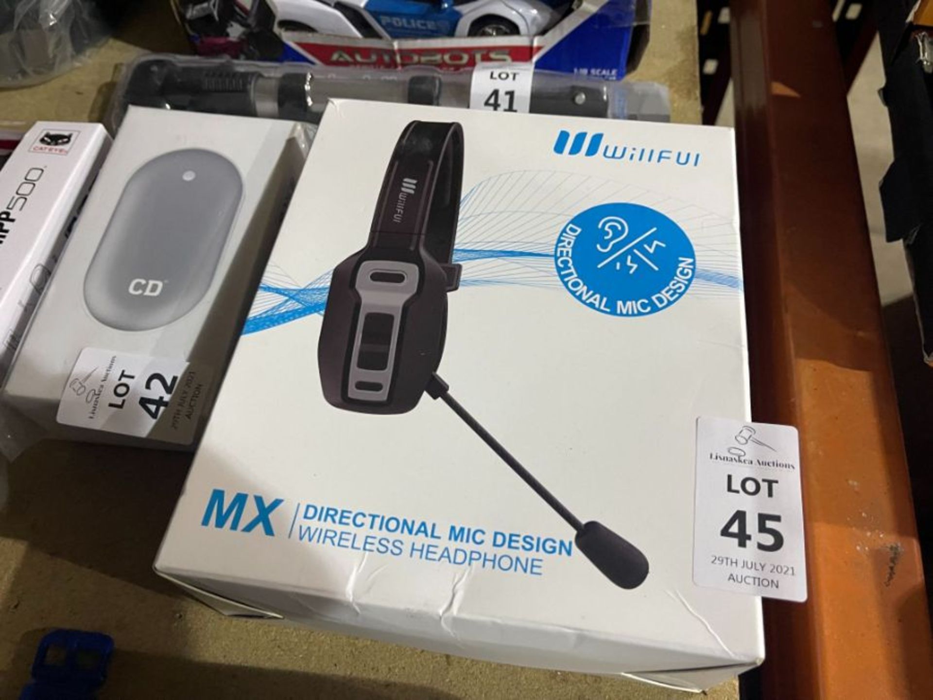 WILLFUL MX DIRECTIONAL MIC DESIGN WIRELESS HEADPHONES