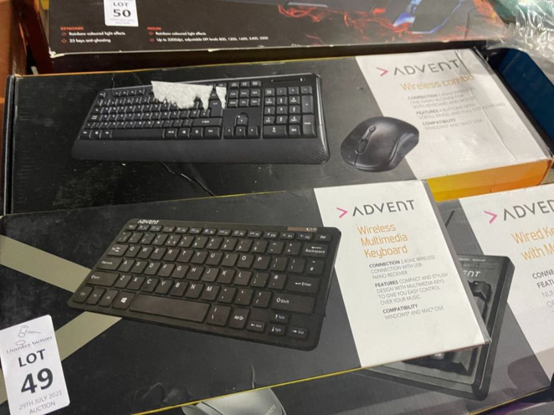 2X ADVENT KEYBOARDS