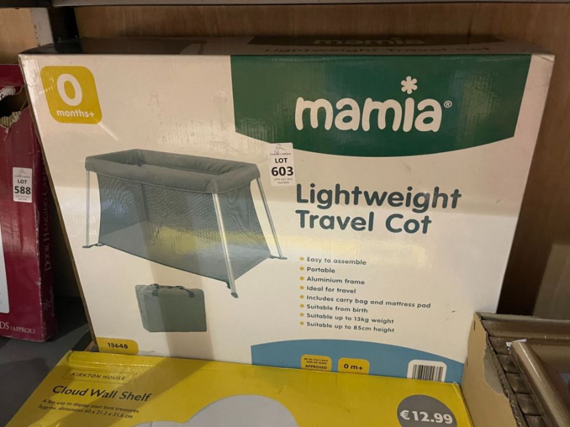 MAMIA LIGHTWEIGHT TRAVEL COT