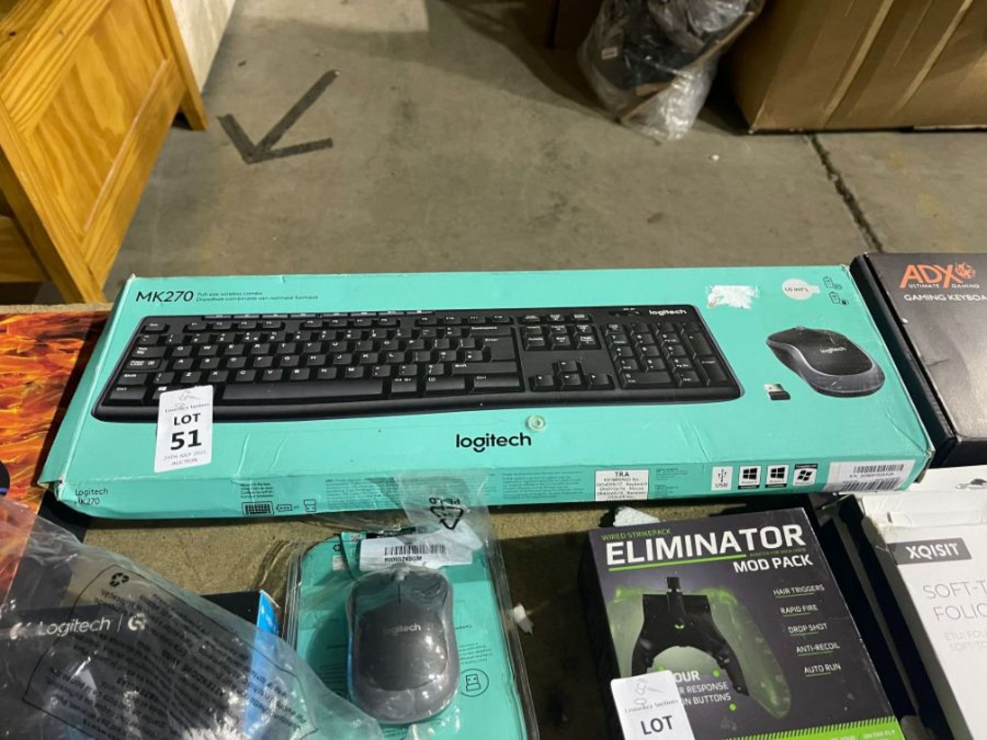 2X LOGITECH KEYBOARDS