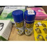 2X CANS OF POCKET ROCKET LUBRICANT