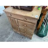 VINTAGE 7-DRAWER LOCKER