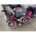 GIRLS BIKE WITH BASKET