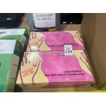 2X PACKS OF X-SMALL DISPOSABE GLOVES