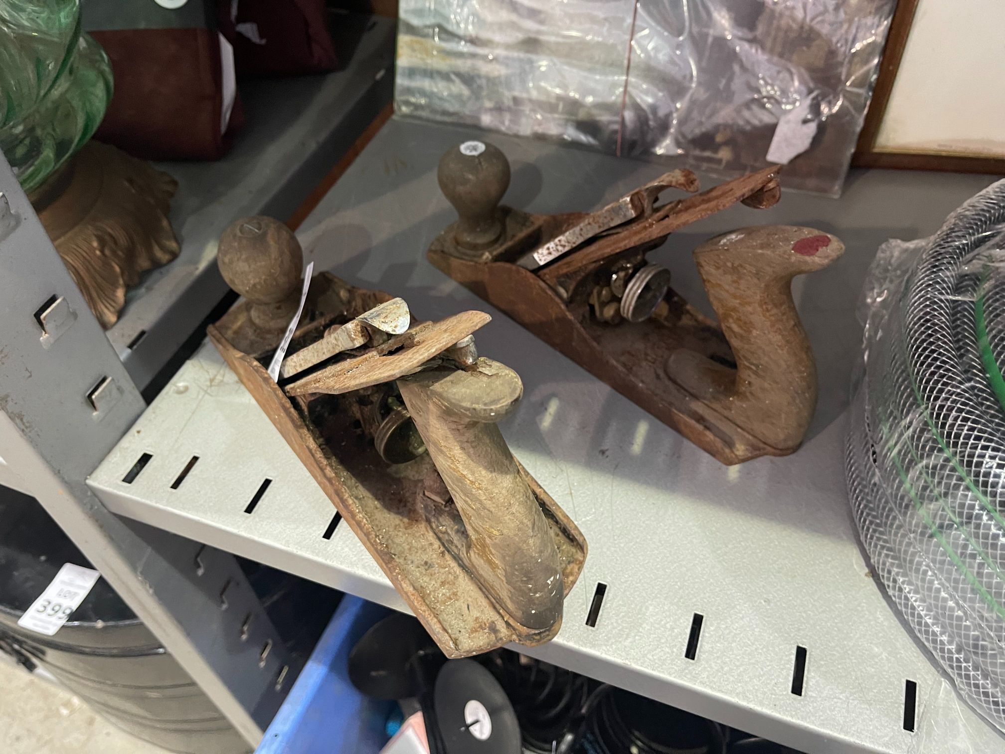 PAIR OF WOODEN PLANES