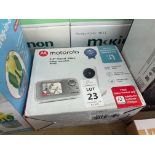 MOTOROLA 2.4" DIGITAL VIDEO BABY MONITOR (WORKING)