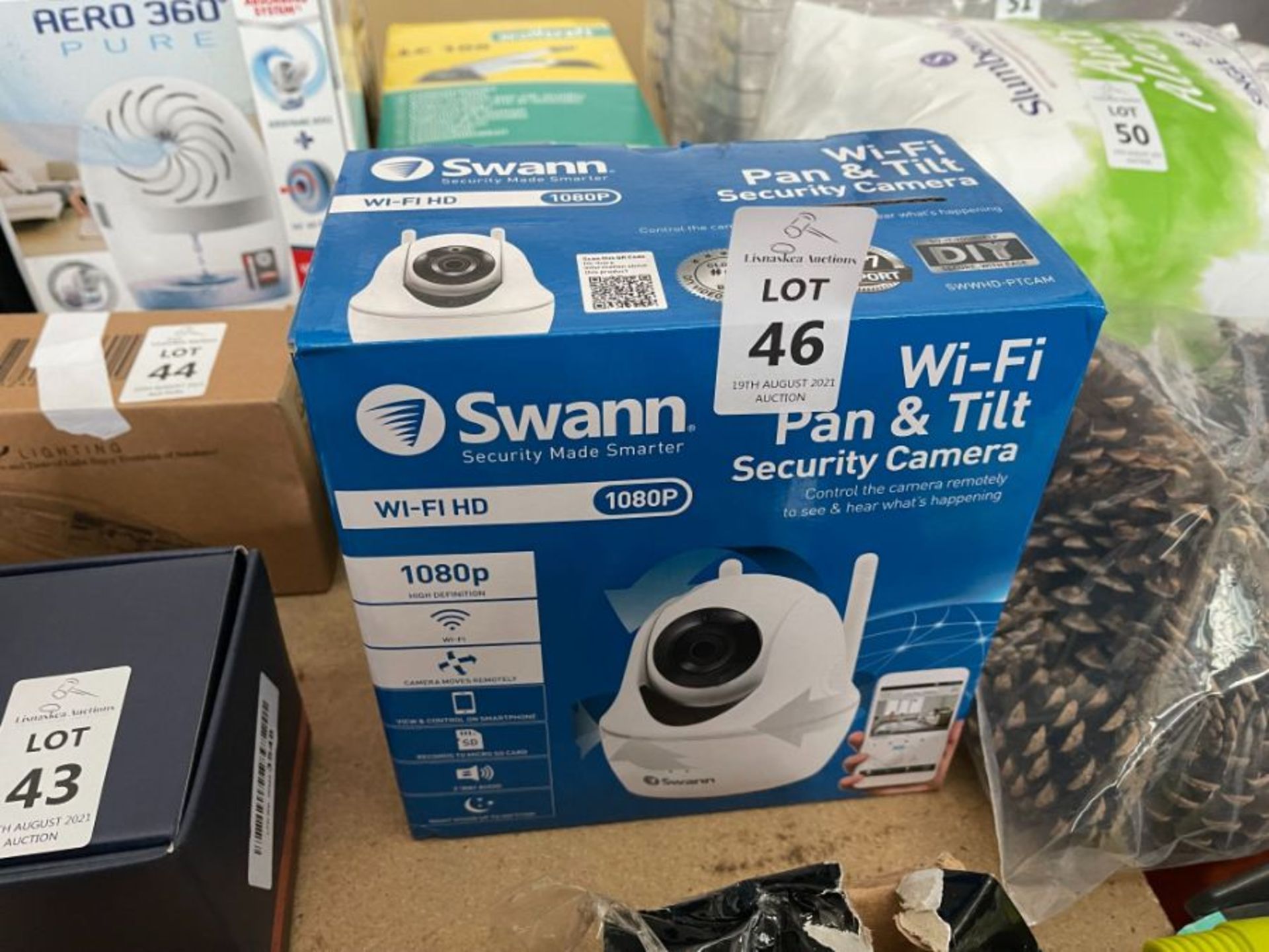 SWANN WI-FI PAN & TILT SECURITY CAMERA