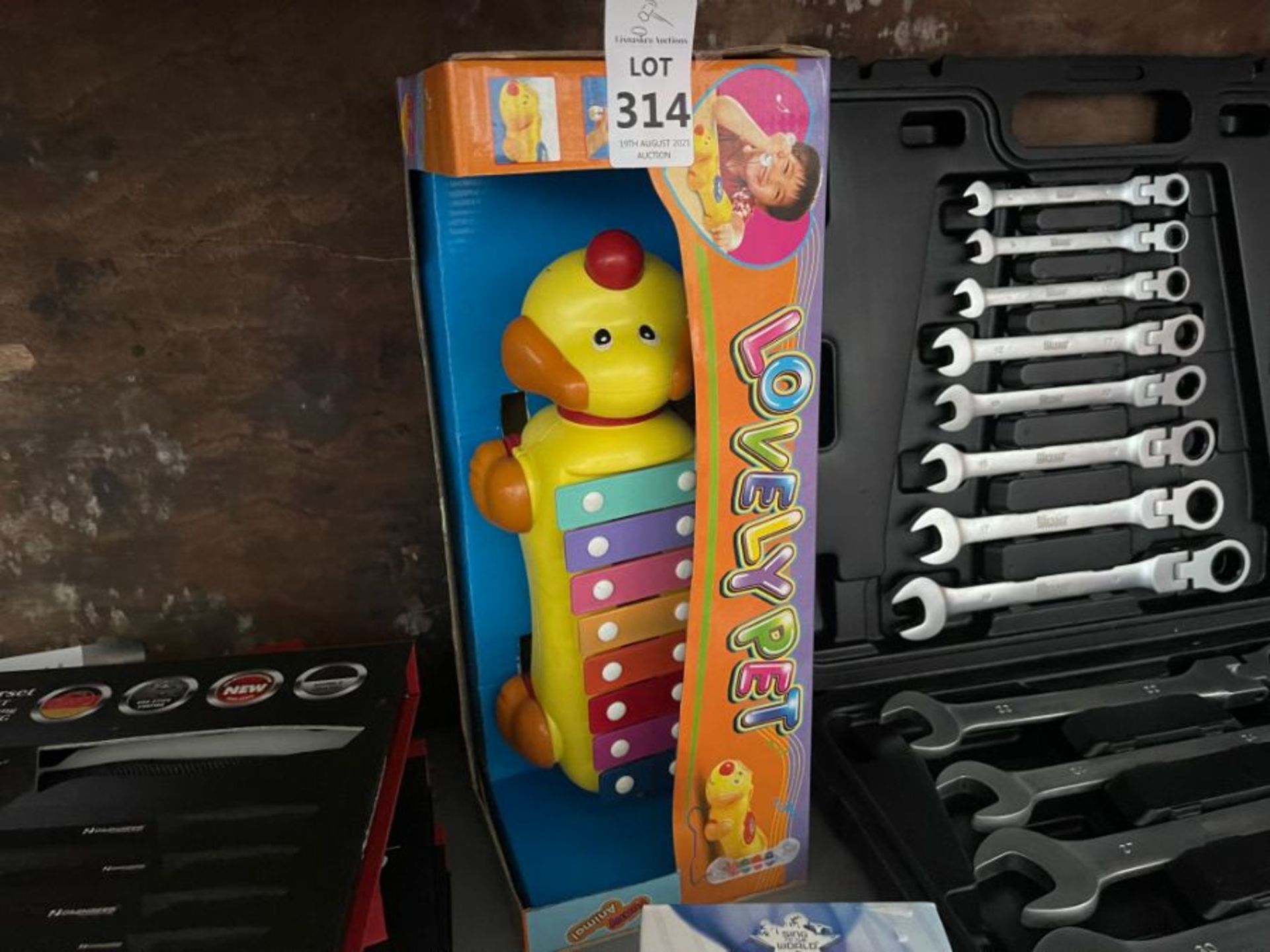 LOVELY PET XYLOPHONE TOY