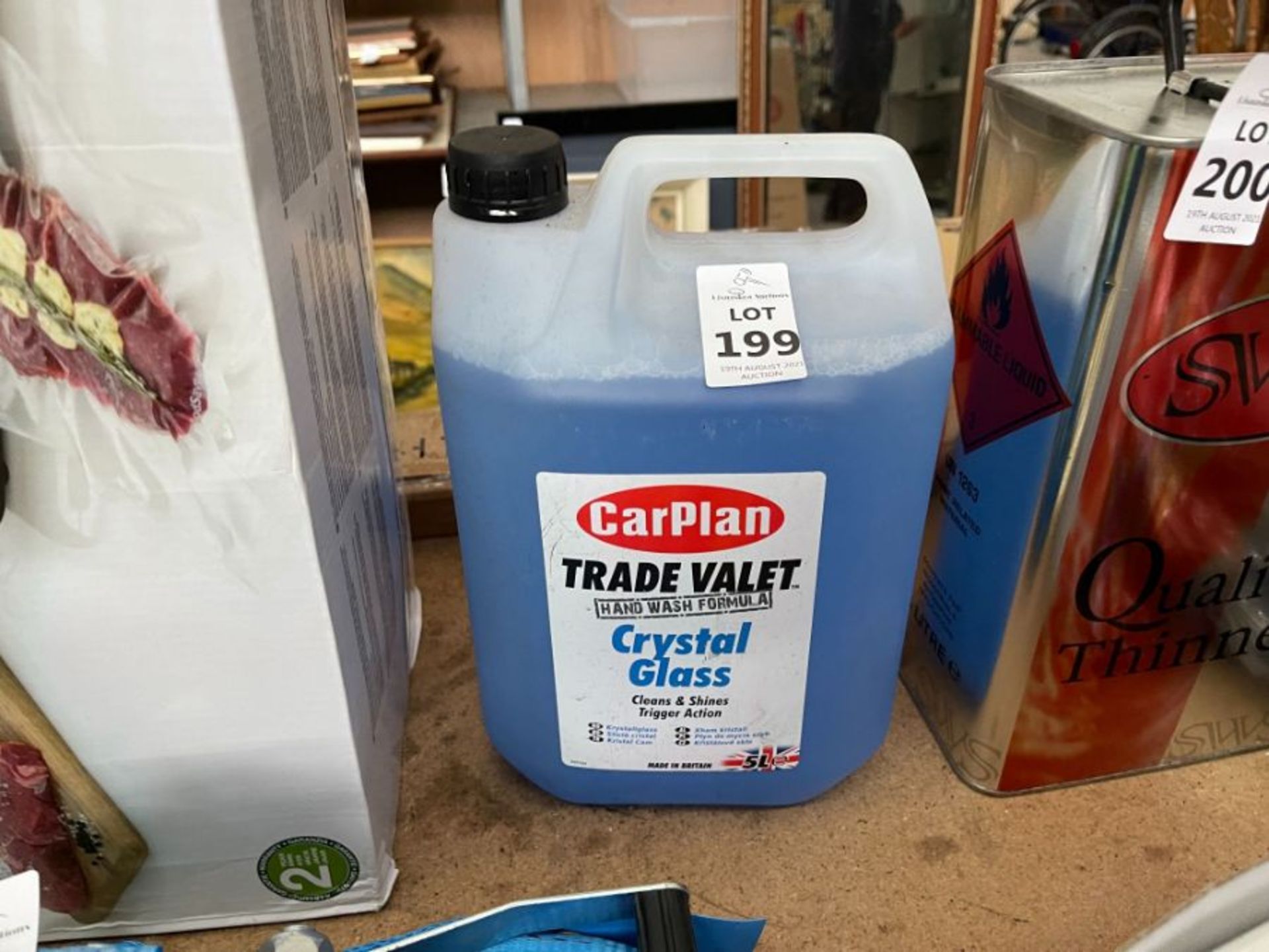 CARPLAN TRADE VALET CRYSTAL GLASS HAND WASH FORMULA (5L)