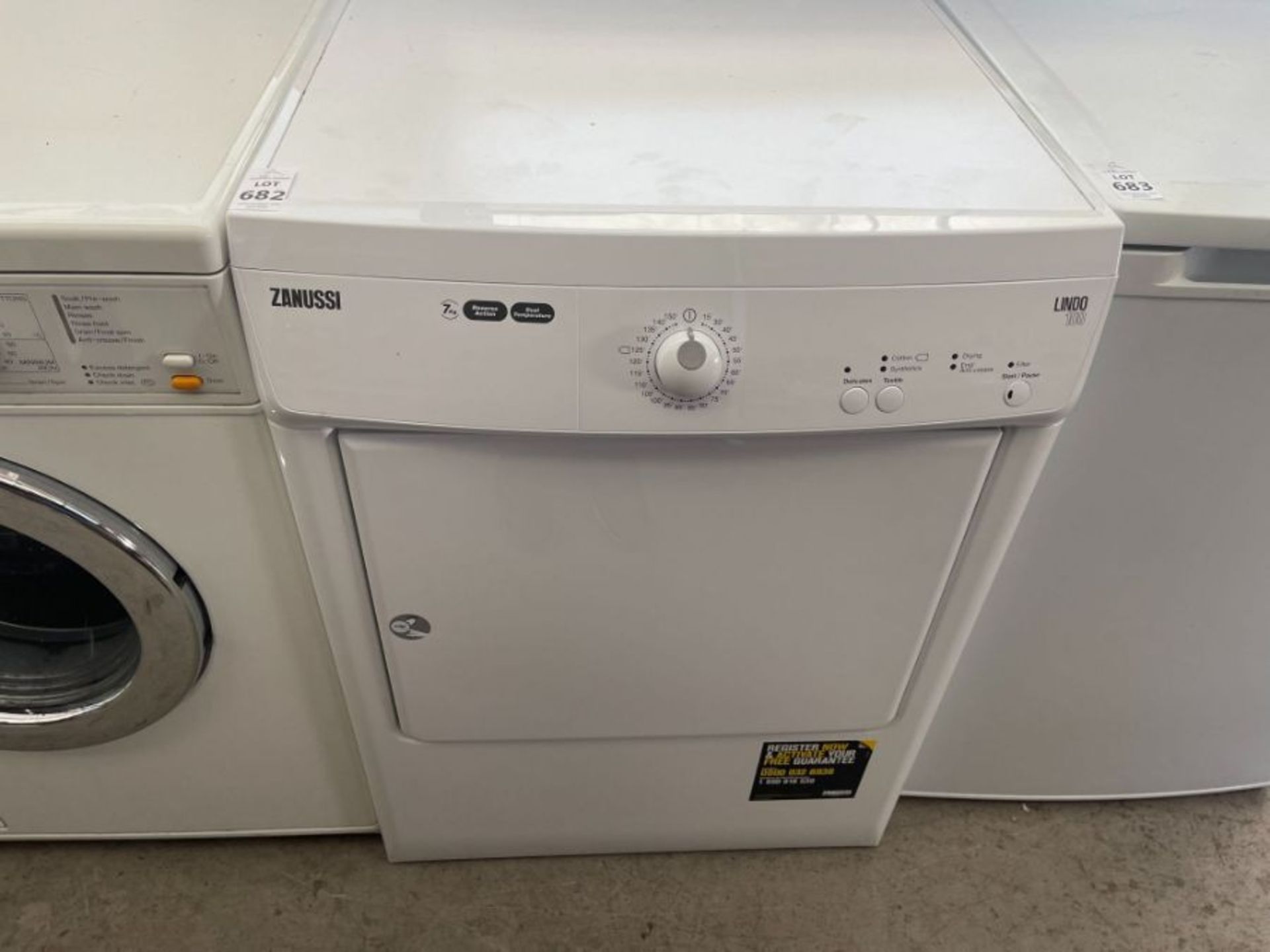 ZANUSSI 7KG TUMBLE DRYER (WORKING)