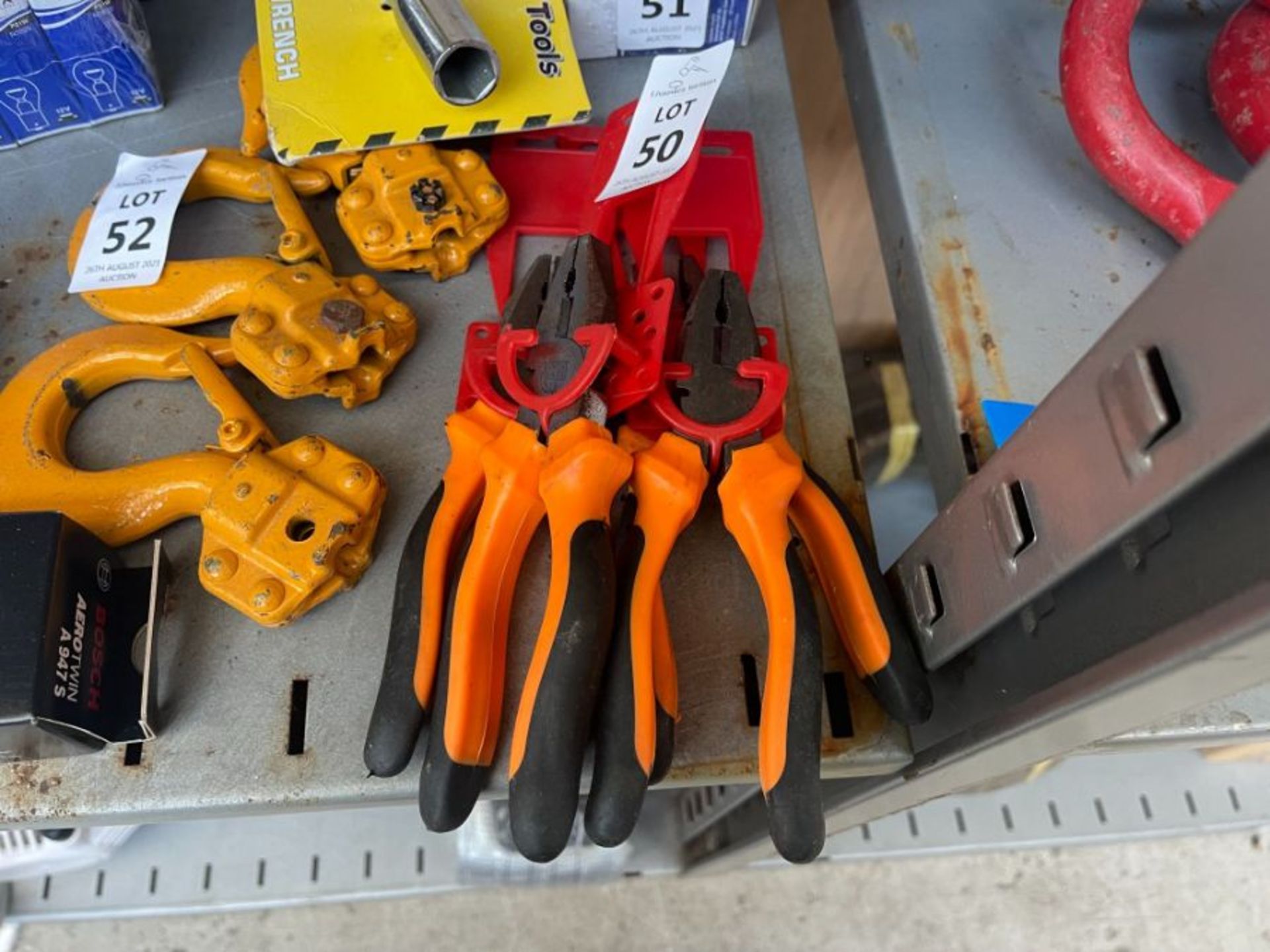 4X PAIRS OF PLIERS