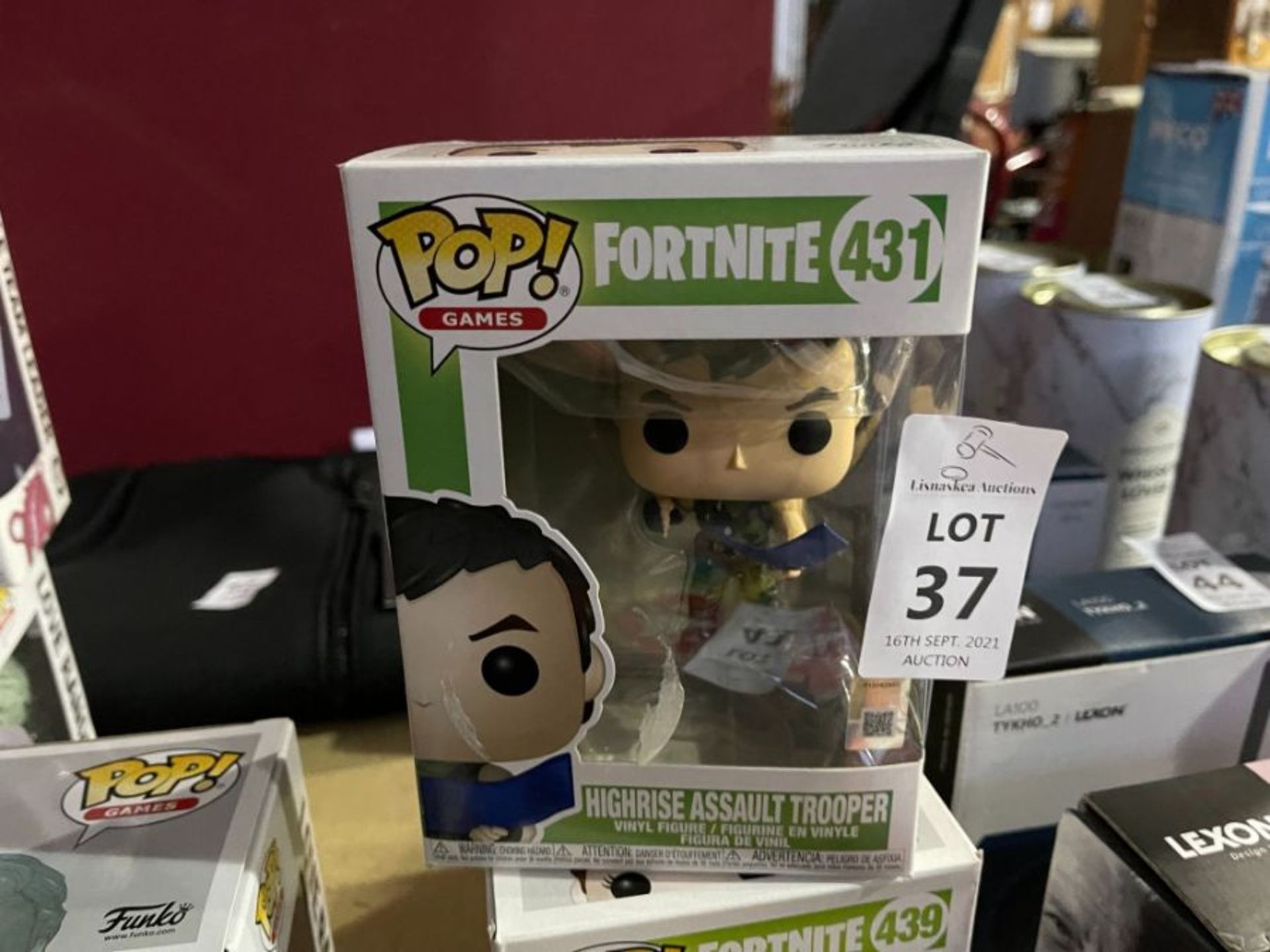 POP! FORTNITE 431 HIGHRISE ASSAULT TROOPER VINYL FIGURE