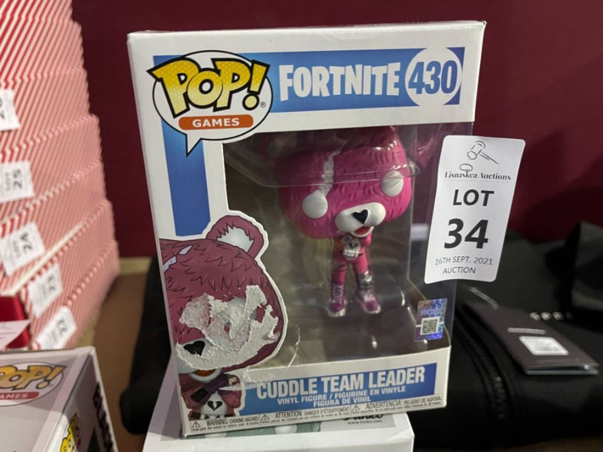 POP! FORTNITE 430 CUDDLE TEAM LEADER VINYL FIGURE