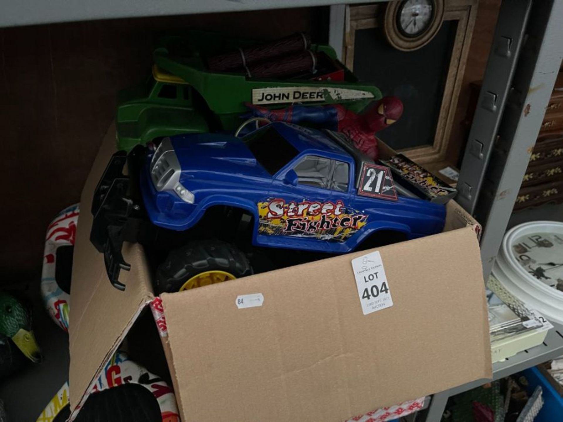 BOX OF KIDS TOYS